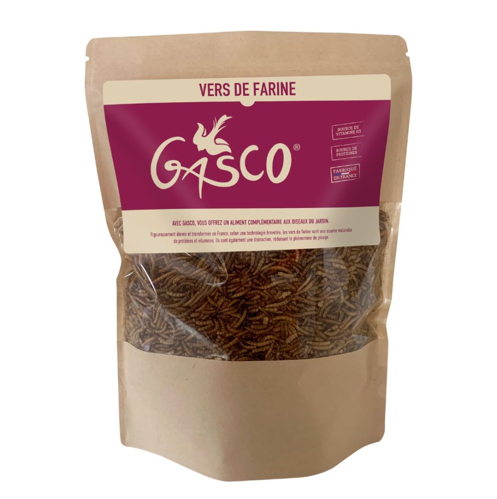 Vers de farine pour oiseaux du jardin 200 g